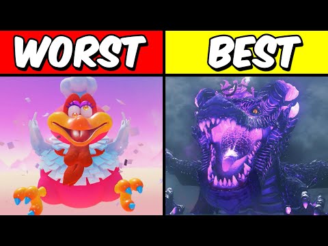 Ranking EVERY Boss Fight In Super Mario Odyssey!