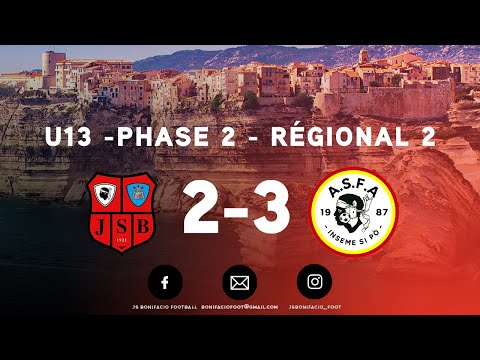 U13 - Phase 2 : JSB 2-3 AS Furiani Agliani