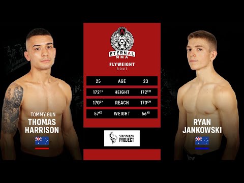 ETERNAL MMA 56 - TOMMY HARRISON VS RYAN JANKOWSKI - MMA FIGHT VIDEO