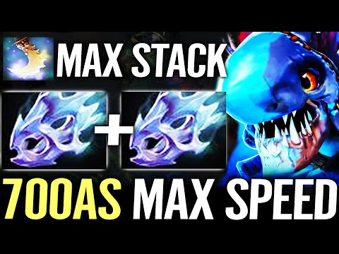 🔥 700AS SLARK 2x Moonshard WTF Carry — 300+ Agility + Aghanim MAX STACK Essence Shift Dota 2 Pro