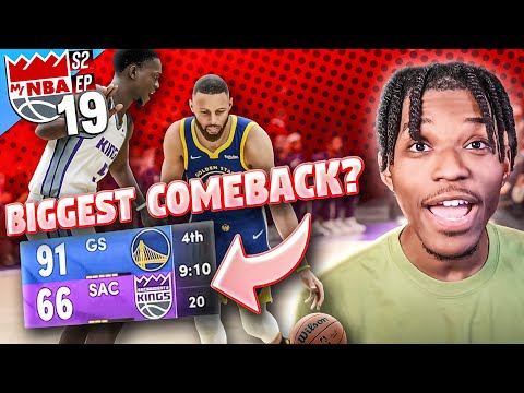 I Tried To Make This Biggest Comeback Ever | NBA 2K22 MyNBA