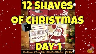 Day 1 - 12 Shaves of Christmas!