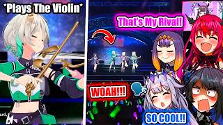 Everyone Goes Wild When Ceci Played Her Violin During The HoloEN Concert