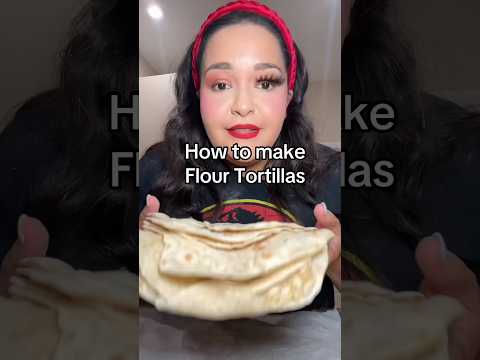 Easy Flour Tortillas #flourtortillas #tortillasdeharina #annettefreckles