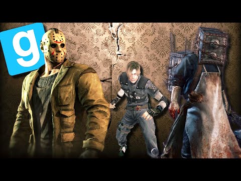 JASON + LE BOUCHER ATTACK THE RPD! - Garry's Mod DarkRP