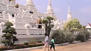 preview picture of video 'Samut Prakan Province, Wat Asokaram, Monastery of no sorrow, Samut Prakan, Thailand. ( 9 )'