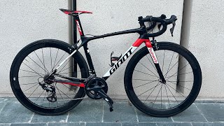 (đã bán) Giant tcr advanced pro team size a khá ổn, dòng này nổi tiếng rồi ạ. lh 0377.601.559