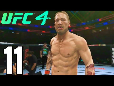 UFC 4 Middleweight Career Mode Walkthrough Part 11 - THE COMEBACK!