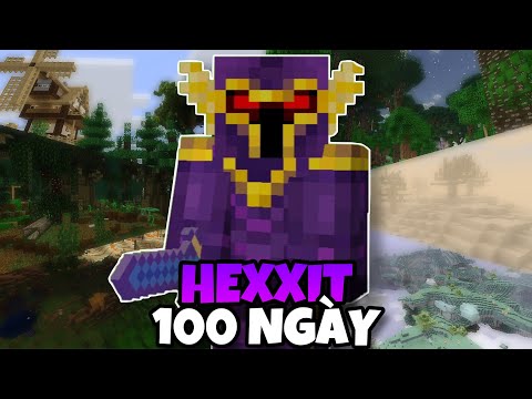 Hành Trình Sinh Tồn 100 Ngày Minecraft Hexxit Siêu Khó [FULL MOVIE]