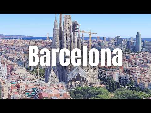 Barcelona Catalunya, Spain - Tourist Places - 3D