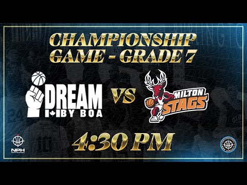 Northpolehoops Rep Circuit - Finals -  IDream vs Milton Stags