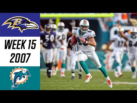 The Original Miami Miracle | Ravens vs Dolphins 2007 Week 15