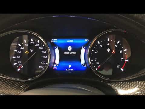 Maserati Quattroporte 2019 Radar Display