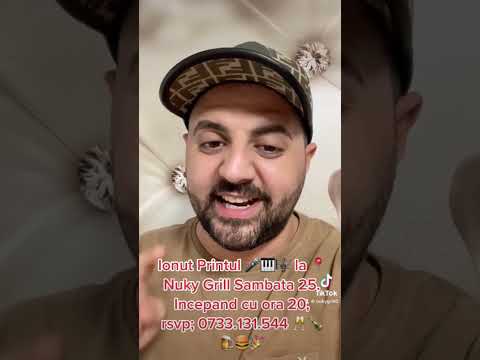 Ionut Printu 🎤🎹🎼 la 📍Nuky Grill Sambata 25. Incepand cu ora 20, rsvp; 0733.131.544 🥂🍾🍺🍔🎉