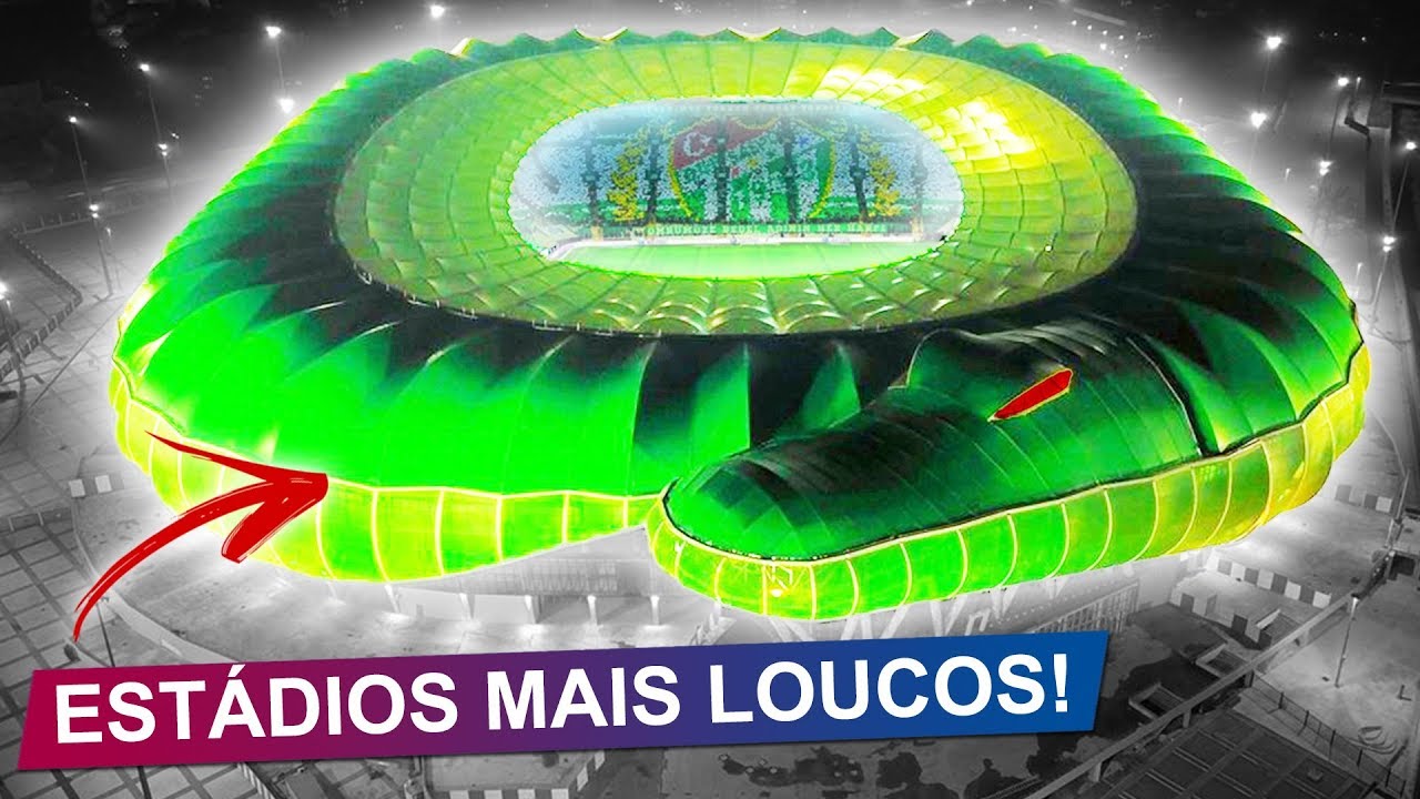 TOP 7 ESTÁDIOS MAIS ESTRANHOS DO MUNDO