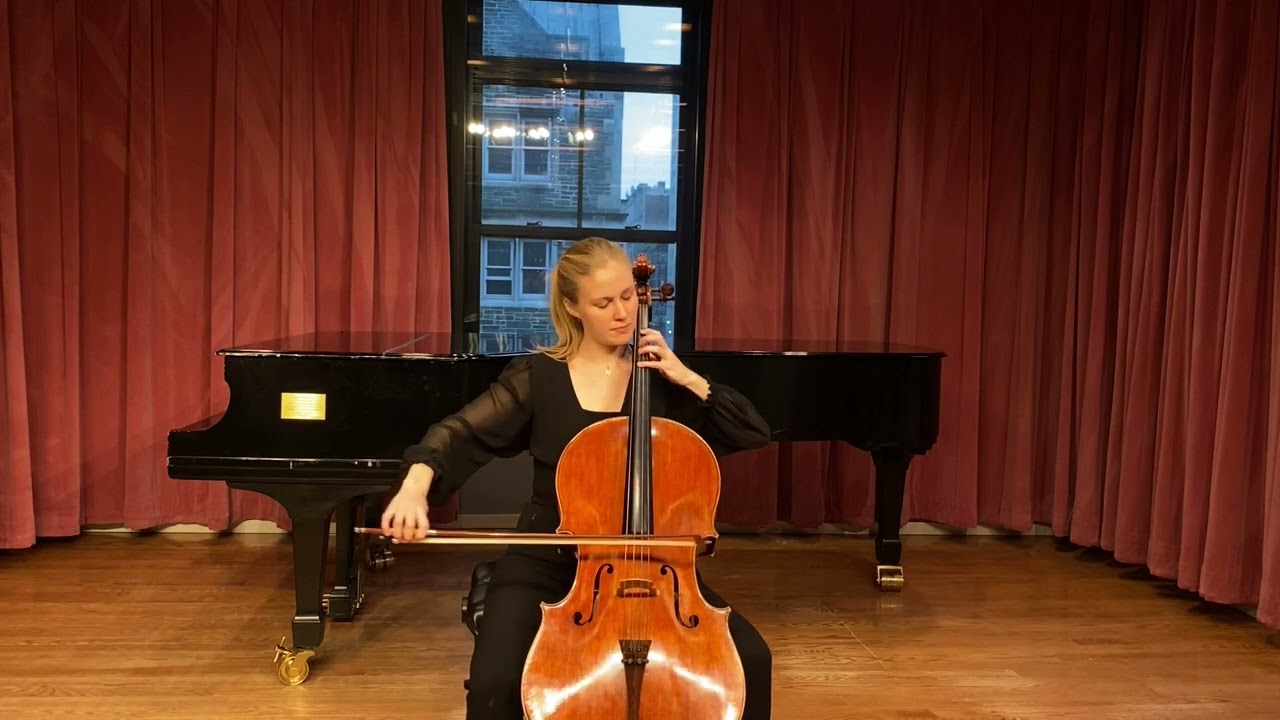 Promotional video thumbnail 1 for Audrey Jellett, professional cellist