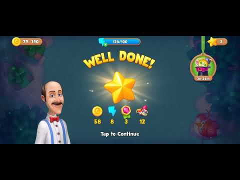 Gardenscapes Level 851 Level 852 [No booster]