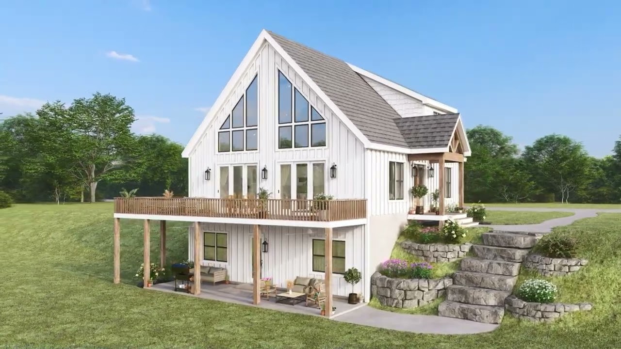 MOUNTAIN HOUSE PLAN 940-00828 WITH INTERIOR