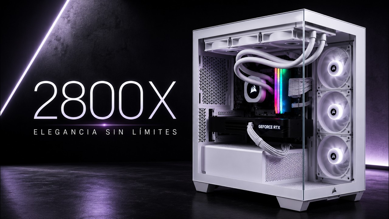 Esta caja demuestra que NO necesitas una torre gigante | Corsair 2800X