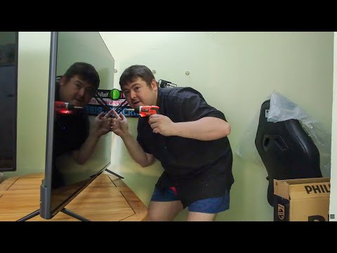 Is a TV a glossy 4K monitor? 96%srgb