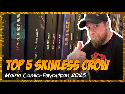 Meine Top 5 Comics 2025 von Skinless Crow - Der Jahresrückblick | Deutsch