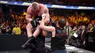Brock Lesnar Vs Roman Reigns Vs Dean Ambrose Full Match 720p hd 2016