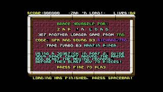 Commodore 64 Tape Loader Public Domain Zap Zone 2017