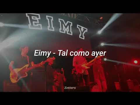 Eimy - Tal como ayer (Letra)