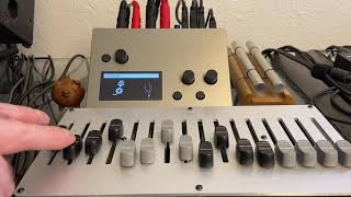 Video thumbnail for Monome Norns + 16n Faderbank + Flora Script by DISXIPLE 113