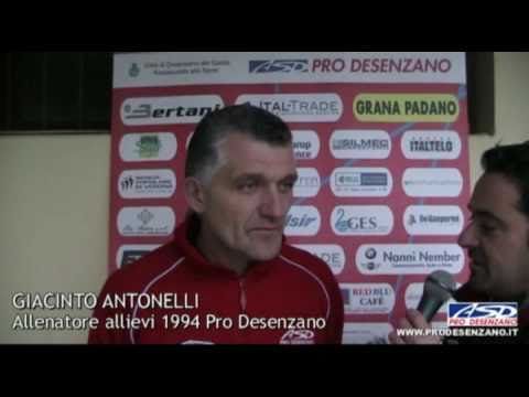 Intervista allenatori G.Antonelli e G.Bertazzi (Pro Desenzano Allievi 1994)