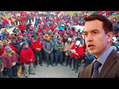 Movimiento Indígena de CHIMBORAZO exige al gobierno eliminar el decreto ejecutivo 126