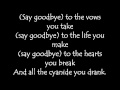 My Chemical Romance- To The End [Lyrics]