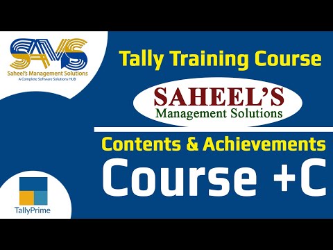 Tally training course c+