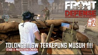 Mixed Reality Pasukan Pertahanan Garis Terdepan (02) | FRONT DEFENSE VR | Oculus Quest + VD