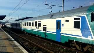 preview picture of video 'Treno IC 552 - ETR 450 Pendolino del 26/02/2014 in arrivo a Rosarno (RC)'