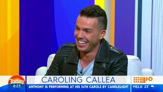 Anthony Callea Today Show appearance 7 Dec 18