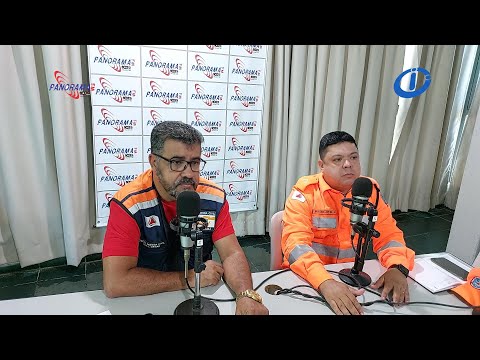 Defesa Civil e Corpo de Bombeiros relatam as consequências das chuvas na região