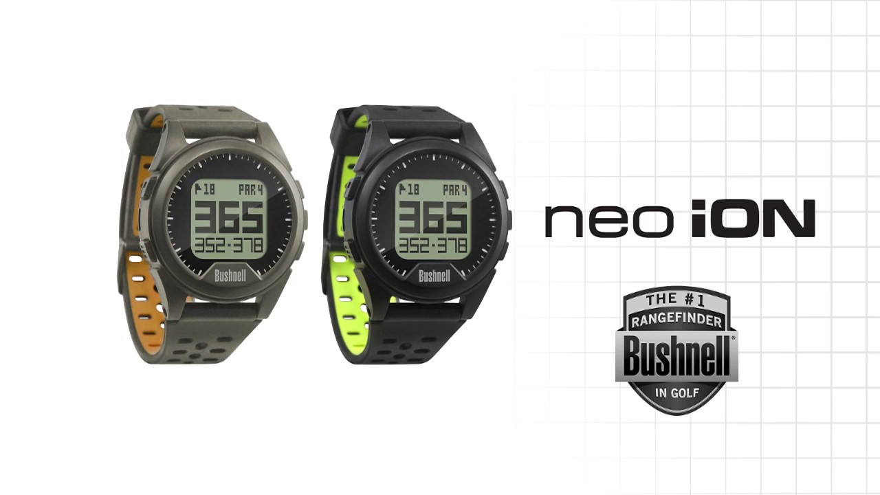BUSHNELL GOLF NEO ION GOLF GPS WATCH