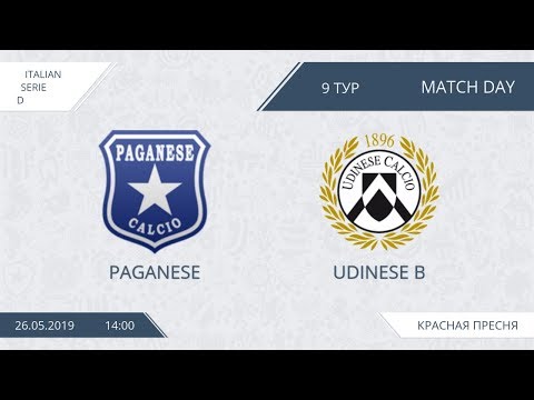 AFL19. Italy. Serie D. Day 9. Paganese - Udinese B