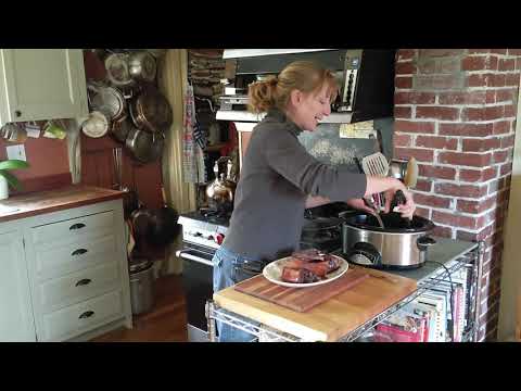 Cooking with Annie - Red Wine and Black Pepper Braised Beef Shanks