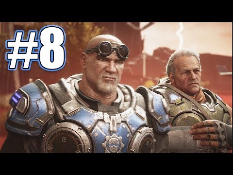 GEARS 5 Gameplay Walkthrough Part 8 - INTO THE STORM (Gears of War 5 2019)