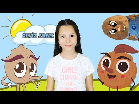 Ceylin-H - Evolution of CEVİZ ADAM Song & Animation - Nursery Rhymes & Super Simple Kids Songs Dance