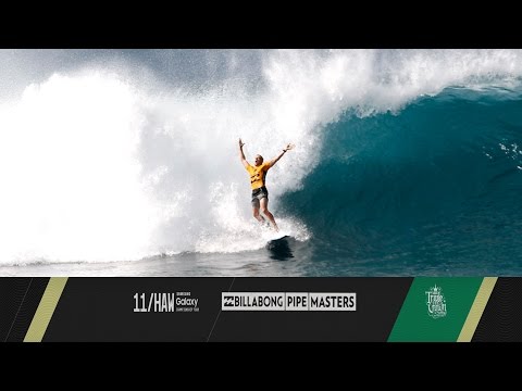 Mick Fanning Wins Legendary Heat Vs. Kelly Slater & John John Florence - Billabong Pipe Masters 2015