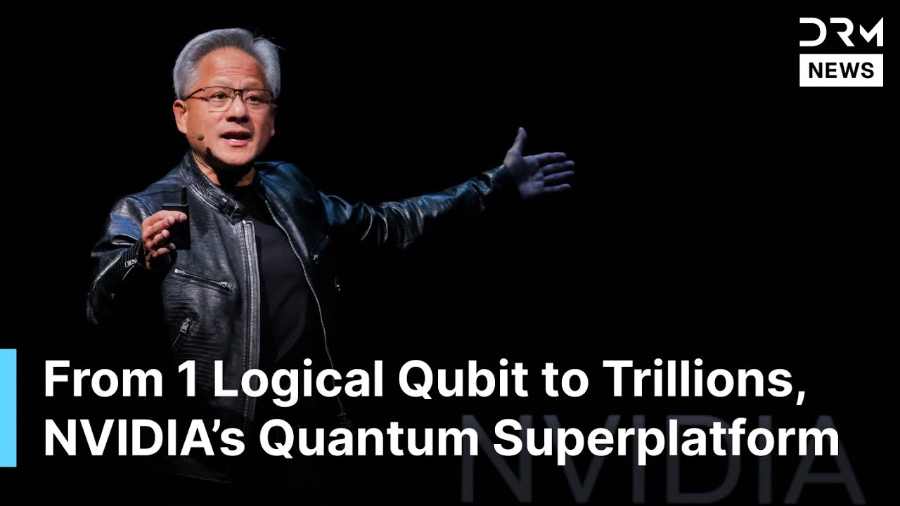 J.Huang Reveals Nvidia’s Quantum And AI Supercomputing Breakthroughs | GTC 2025 | DRM News | AI1F