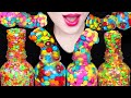 ASMR RAINBOW CANDY HONEY JELLY MUKBANG 레인보우 캔디 꿀 젤리 먹방 EATING SOUNDS
