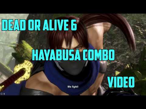 DoA6 Complete Hayabusa Combo Video