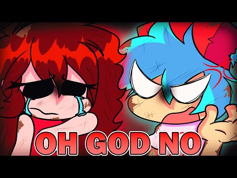 Friday Night Funkin Oh God No but It's BF vs GF Sing (REMAKE) (Oh God No Cover) @CelinoUrdiFox