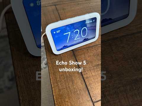 Echo Show 5 3rd Gen unboxing! #shorts #smarthome #smartgadgets #gadgets #amazon #alexa