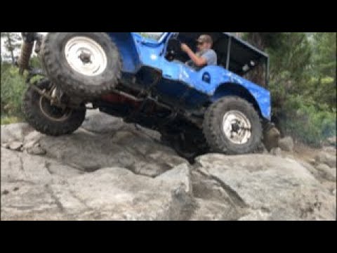 Willys Jeeps on Rubicon Trail 2021 Part 2