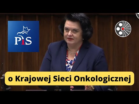 Barbara Dziuk - o Krajowej Sieci Onkologicznej